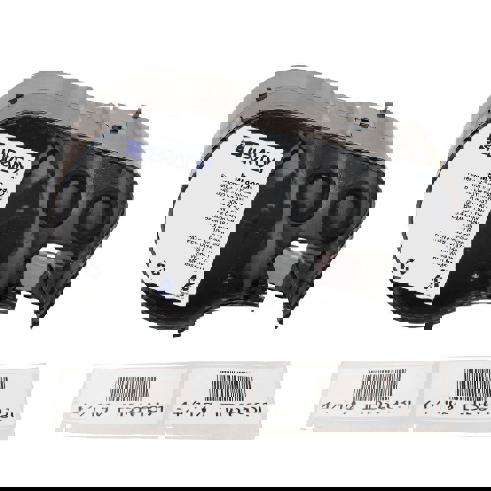 Labels, Ribbons & Tapes; Application: Label Printer Cartridge ; Type: Label Printer Cartridge ; Color Family: White ; Color: Black on White ; Number Of Labels Per Roll: 100 ; For Use With: BMP51; BMP53; M511